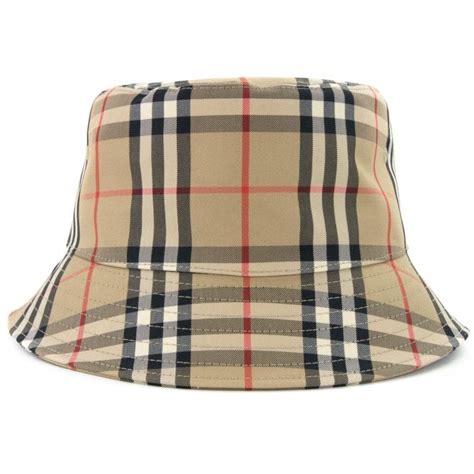 burberry technical check hat